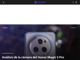 'pisapapeles.net' screenshot