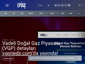 'epias.com.tr' screenshot