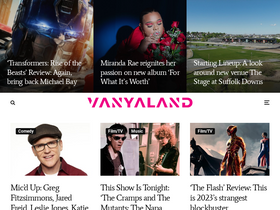 'vanyaland.com' screenshot