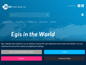 'egis.health' screenshot