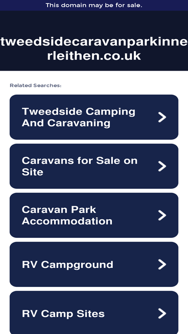 tweedsidecaravanparkinnerleithen.co.uk