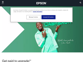 'epson.co.uk' screenshot