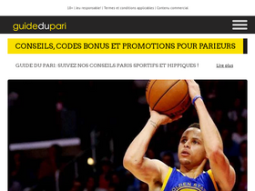 'guidedupari.com' screenshot