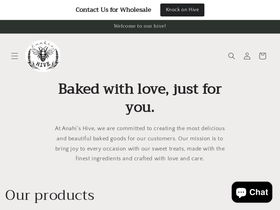 anahishive.com homepage screenshot