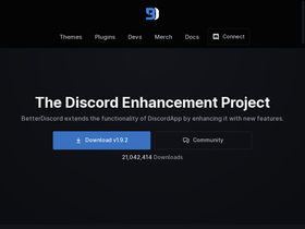 'betterdiscord.app' screenshot