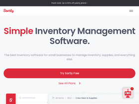 'sortly.com' screenshot