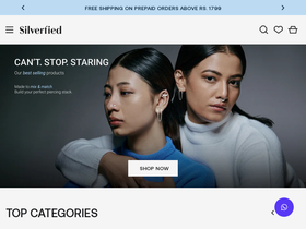 Silverfied website screenshot