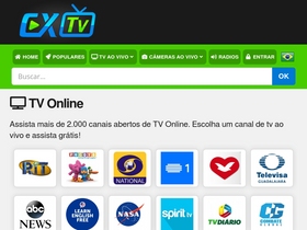 'cxtv.com.br' screenshot