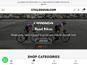 'cyclesouq.com' screenshot