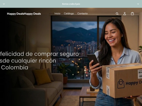 happydeals.site homepage screenshot