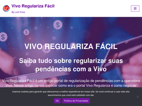 'vivoregularizafacil.com.br' screenshot