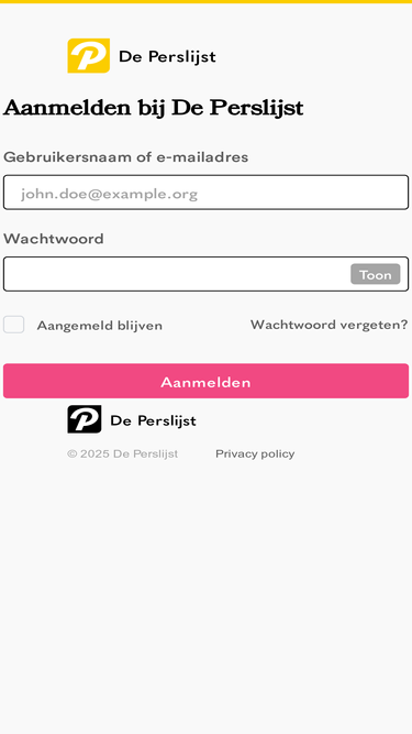 mijn.deperslijst.com