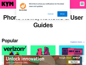 'knowyourmobile.com' screenshot