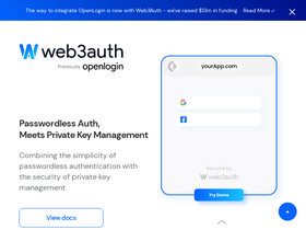 'openlogin.com' screenshot