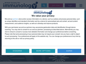 'immunology.org' screenshot