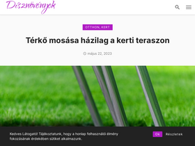 'disznovenyek.hu' screenshot