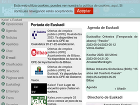 'kaixo.com' screenshot