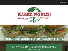 'bagelworld.net' screenshot