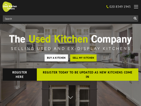 'theusedkitchencompany.com' screenshot