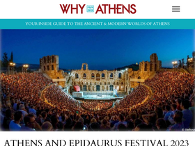 'whyathens.com' screenshot