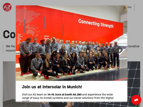 'k2-systems.com' screenshot