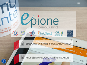 'epione-simusante.fr' screenshot