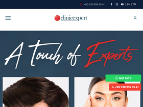 'clinicexpert.com' screenshot