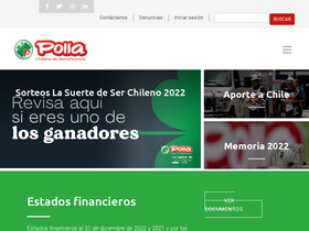 'pollachilena.cl' screenshot