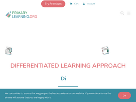 'primarylearning.org' screenshot