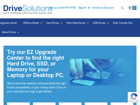 'drivesolutions.com' screenshot