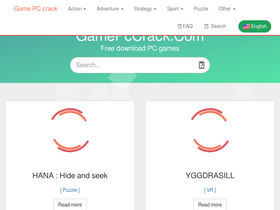 'gamepccrack.com' screenshot