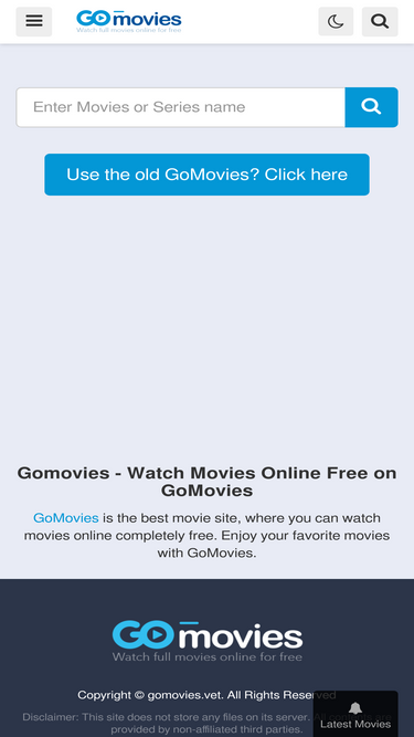 Gomovies discount watch online