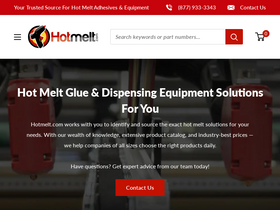 'hotmelt.com' screenshot