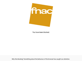 'fnac.be' screenshot