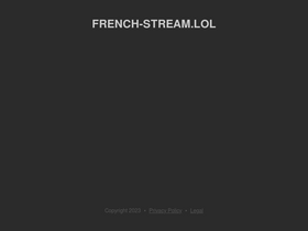 'french-stream.lol' screenshot