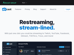 'aircast.app' screenshot