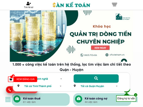 'sanketoan.vn' screenshot