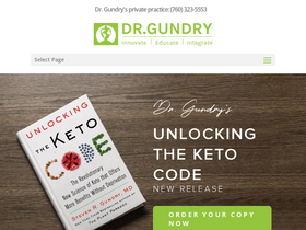 'drgundry.com' screenshot