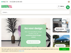 'laagsteprijsgarantie.com' screenshot