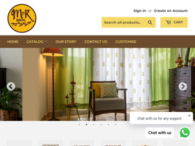 mnrdecor.com homepage screenshot