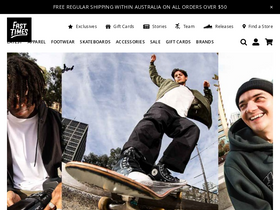 'fasttimes.com.au' screenshot