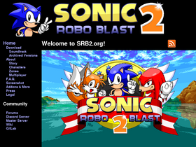 'srb2.org' screenshot