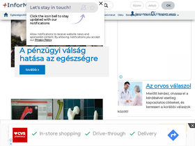 'informed.hu' screenshot