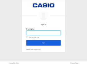 casio.okta.com