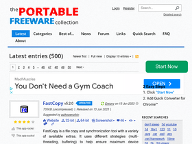 'portablefreeware.com' screenshot