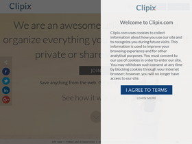 'clipix.com' screenshot
