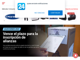 'labrujula24.com' screenshot