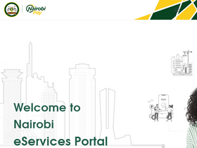 'nairobiservices.go.ke' screenshot