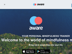awaremeditationapp.com