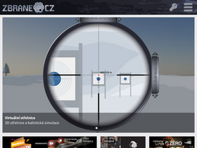 'zbrane.cz' screenshot